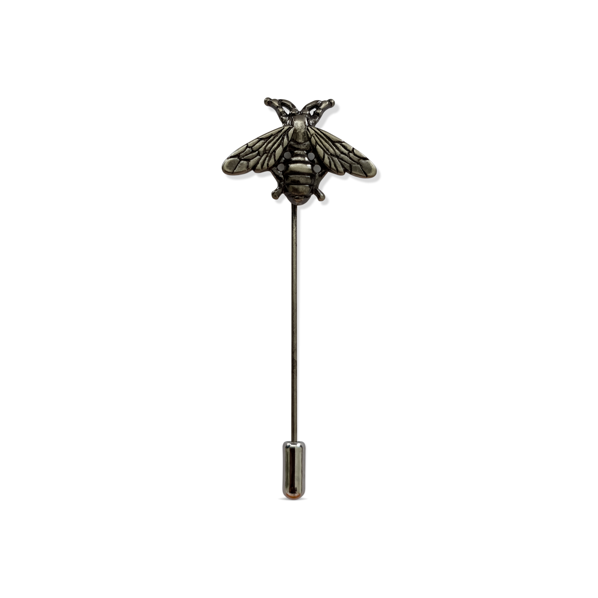 Bee Metal Lapel Pin (Silver)