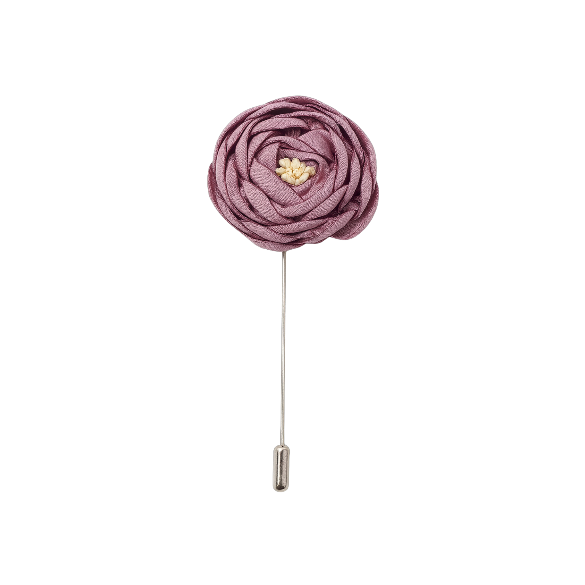 Desdemona Floral Lapel Pin (Dusty Pink)